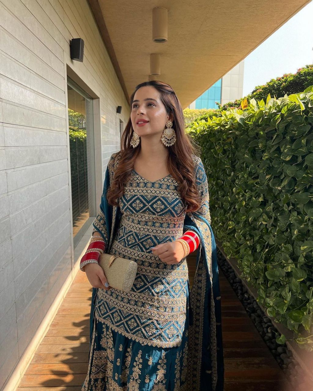 Midnight Royale Sequin Silk Lehenga Ensemble