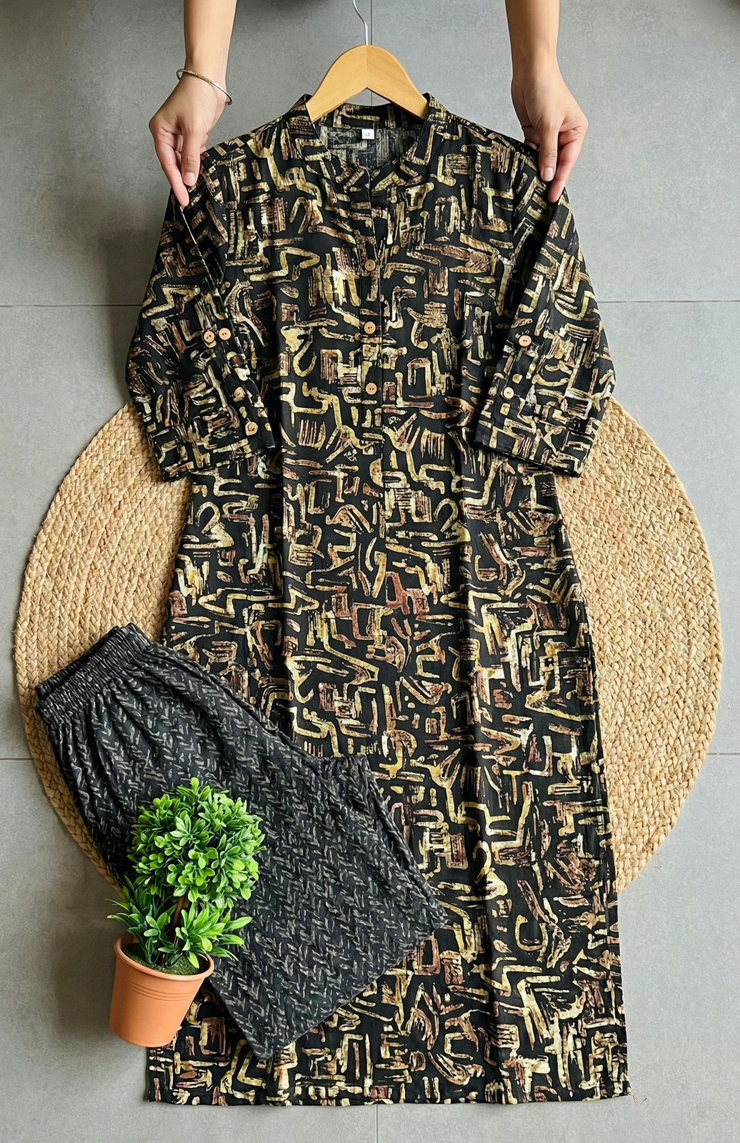 Pure Cotton Floral Co-Ord Set