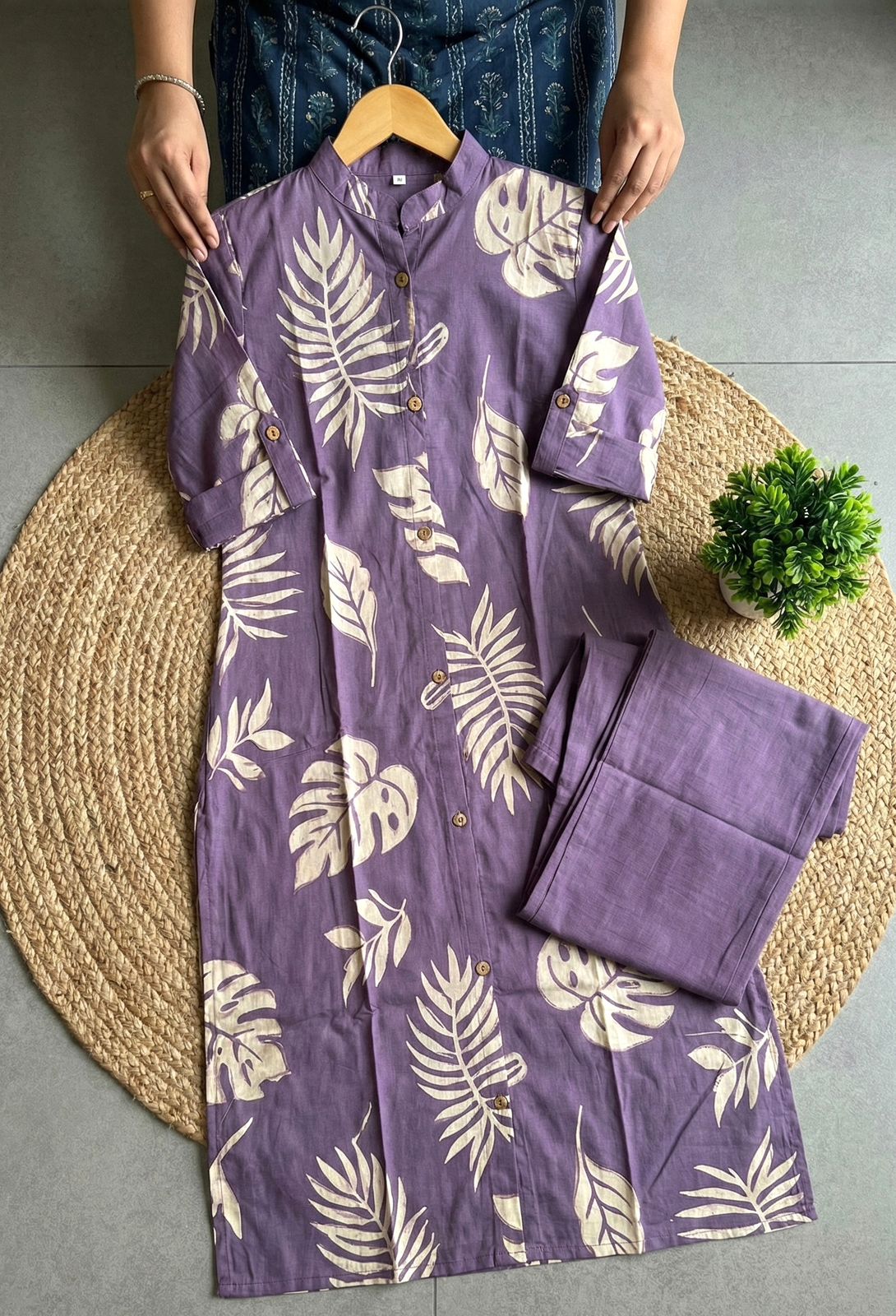 Pure Cotton Floral Co-Ord Set