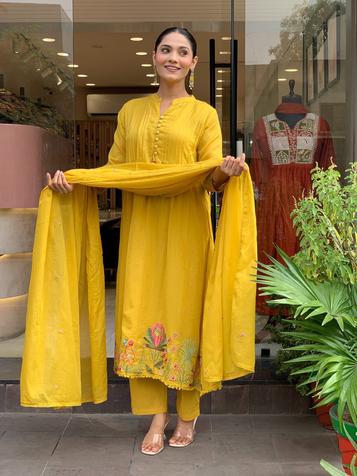 Noorika Chanderi Silk Festive Set