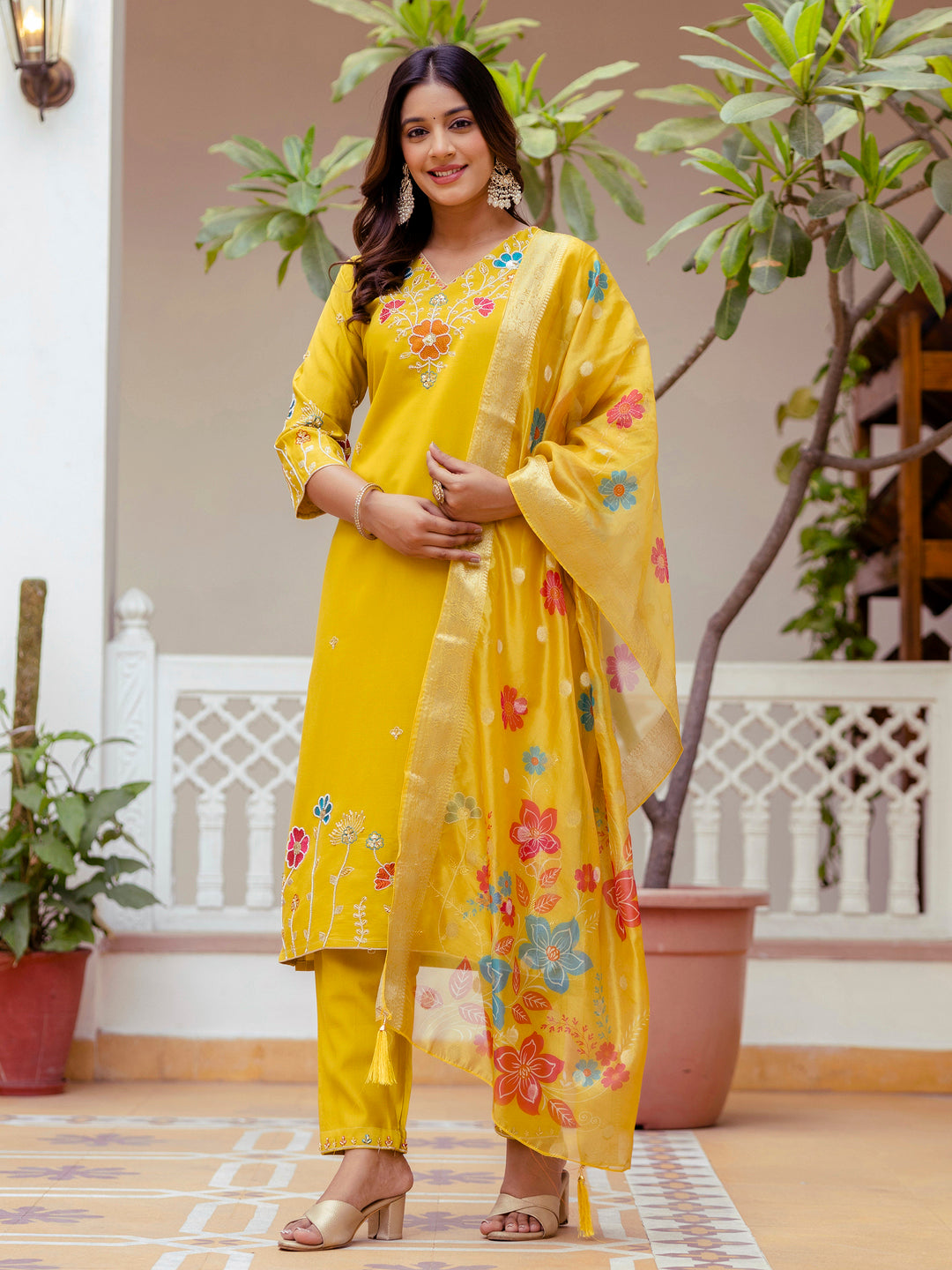Sunlit Blossom Suit