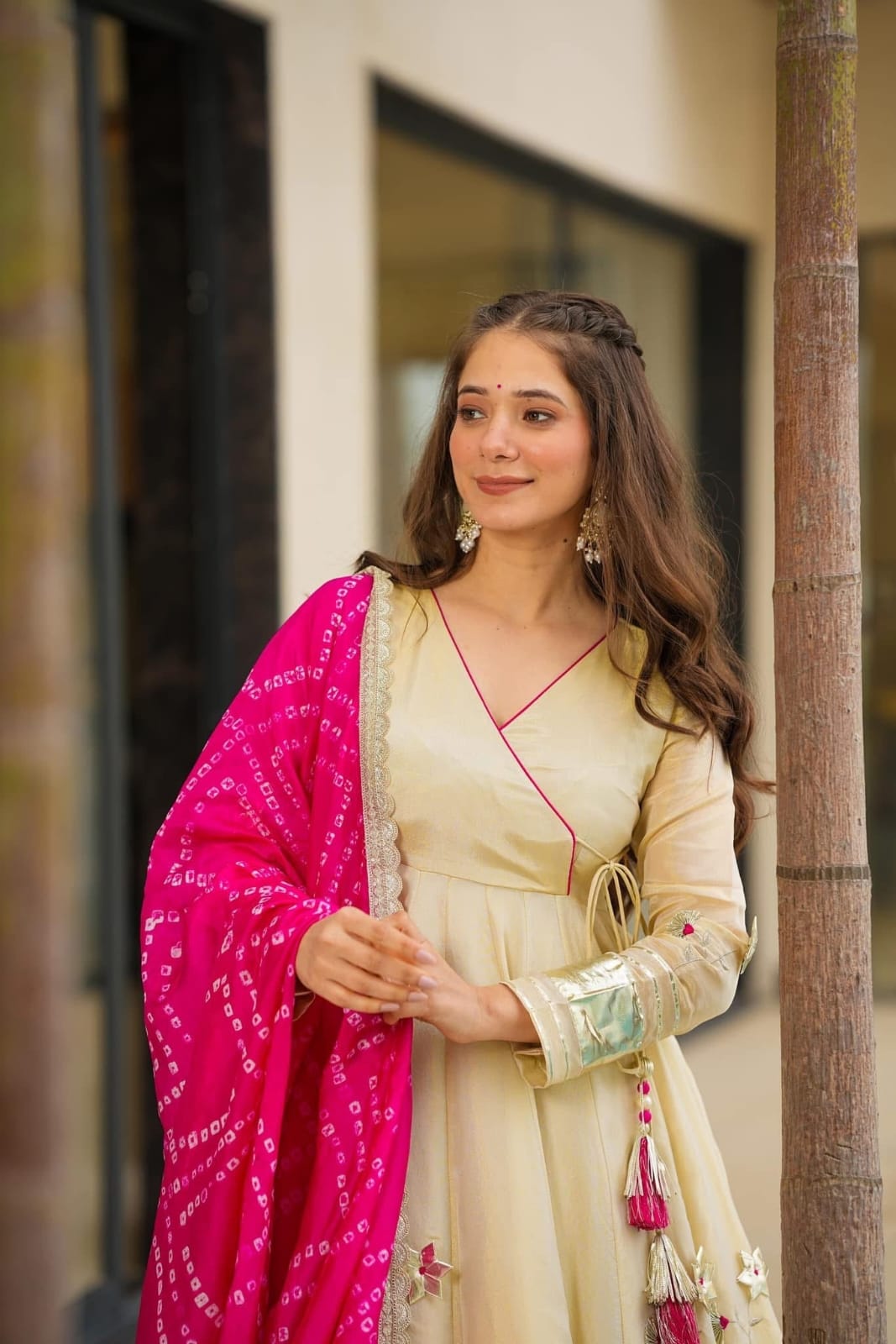 Bandhani Elegance Festive Wear