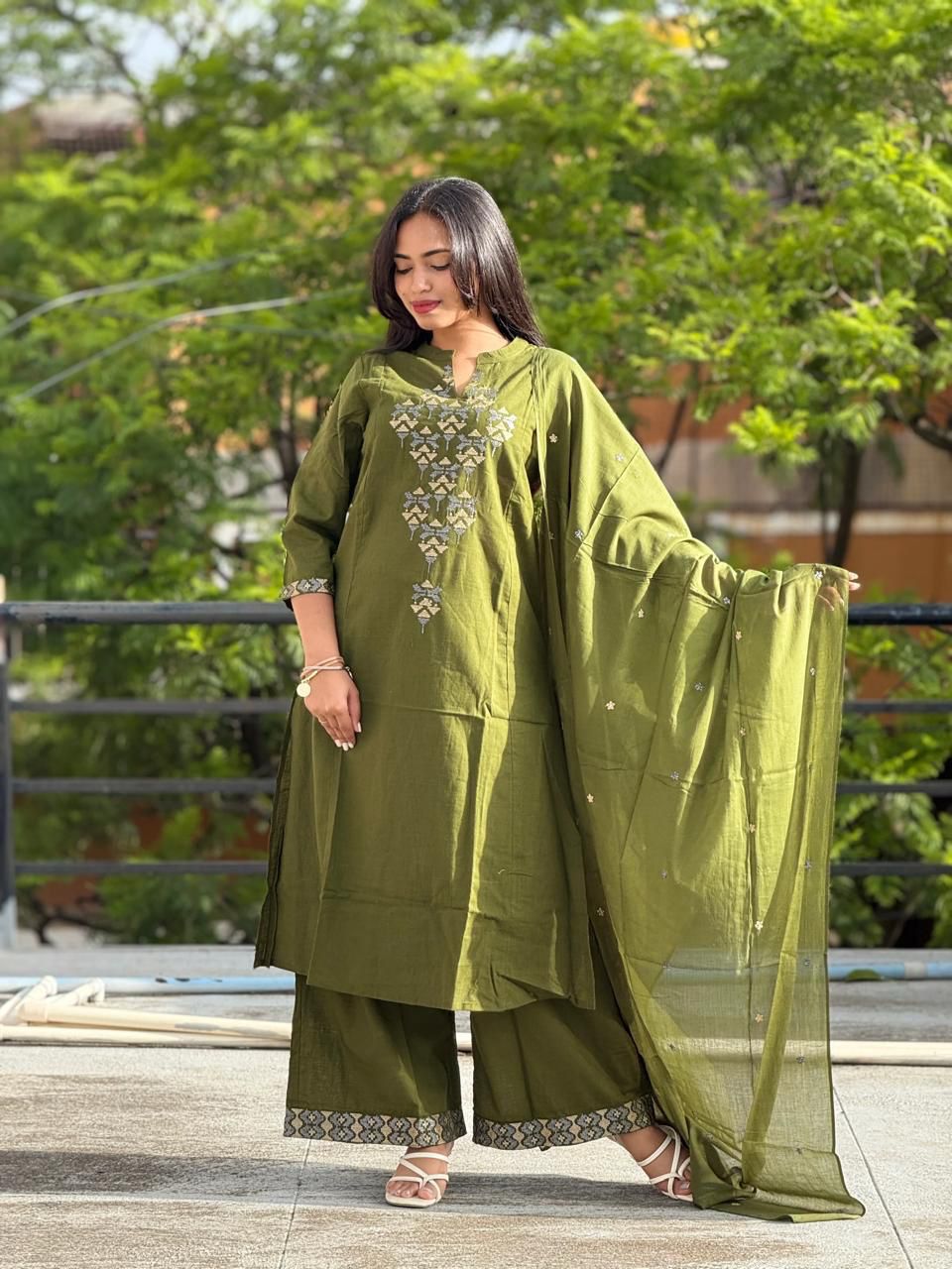 Emerald Elegance Ensemble