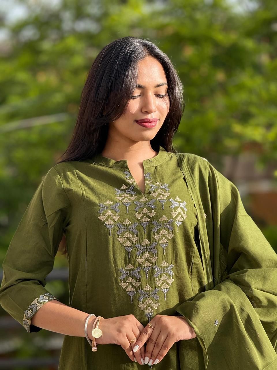 Emerald Elegance Ensemble