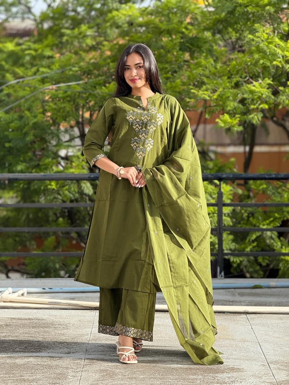 Emerald Elegance Ensemble