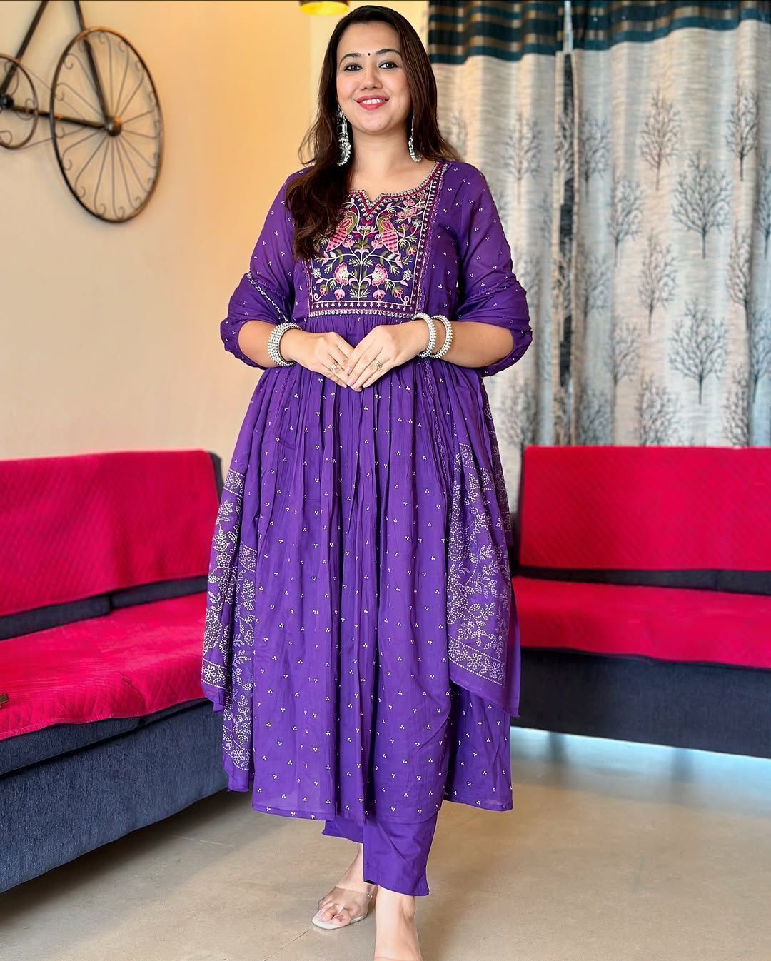 Elegance Cotton Suit Set