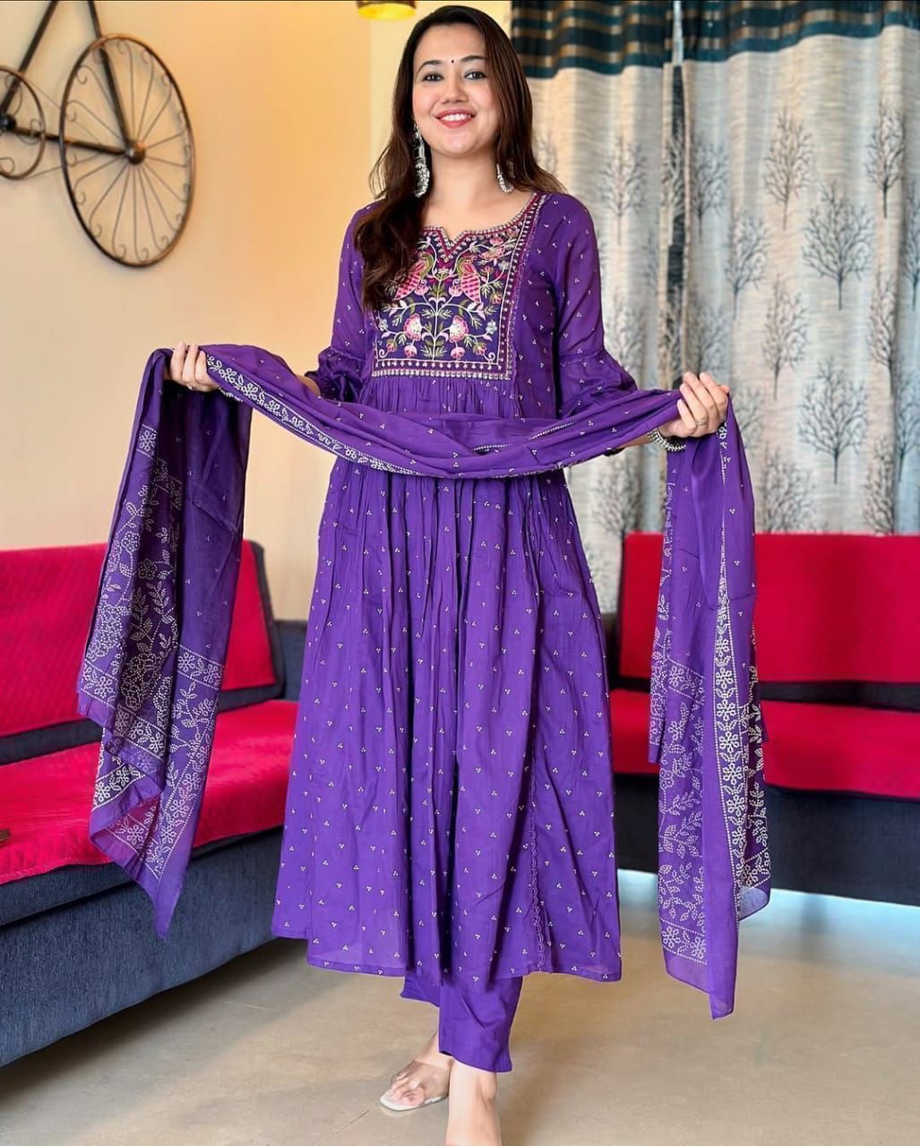 Elegance Cotton Suit Set