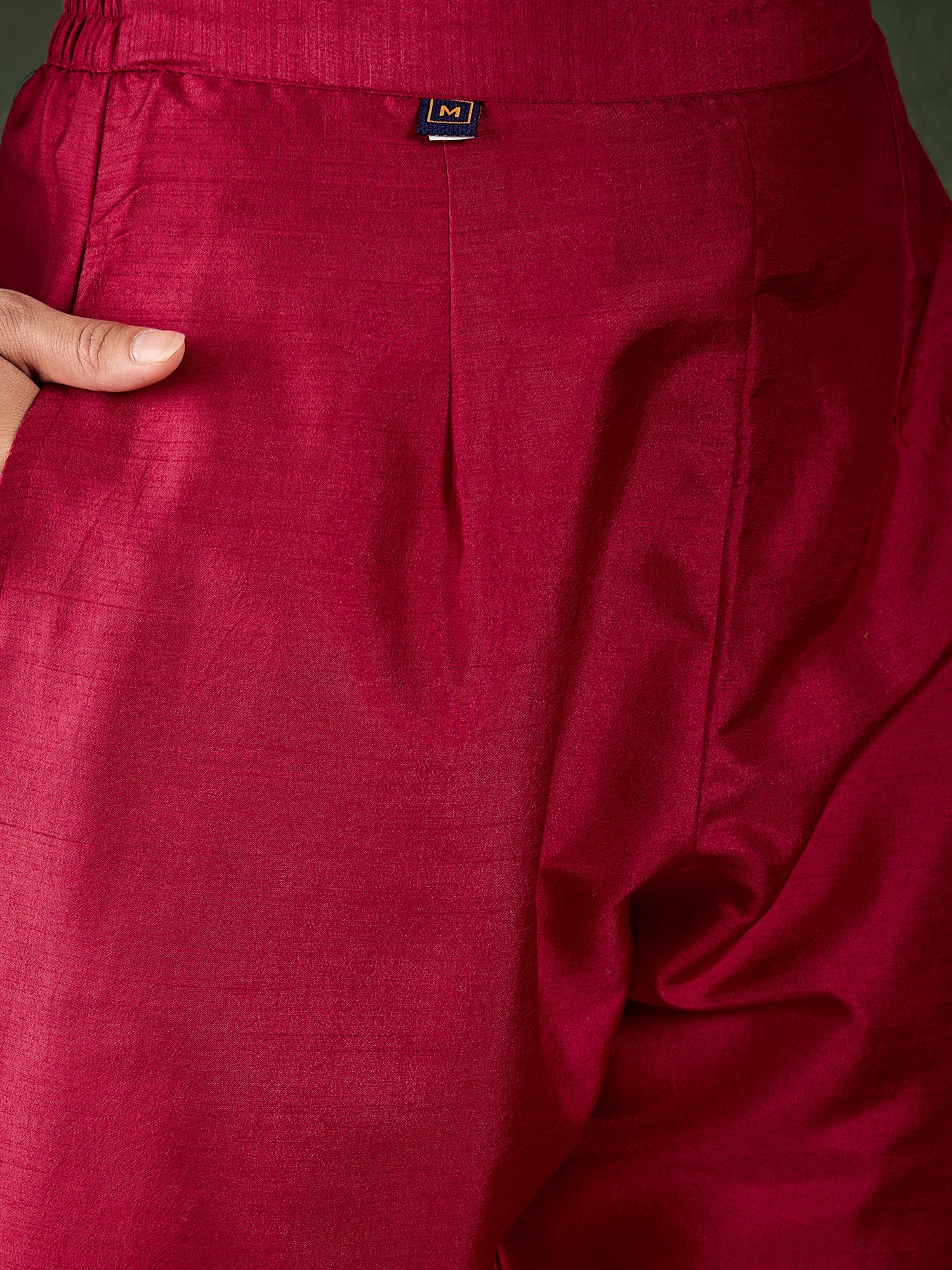 Women Floral Yoke Design Kurta with Trouser & Dupatta