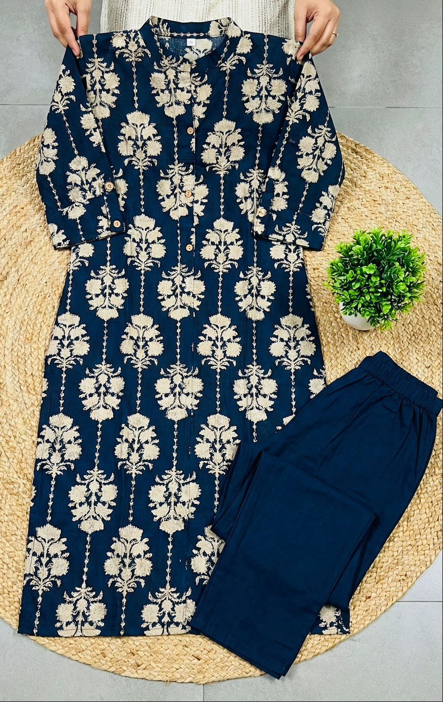 Pure Cotton Floral Co-Ord Set