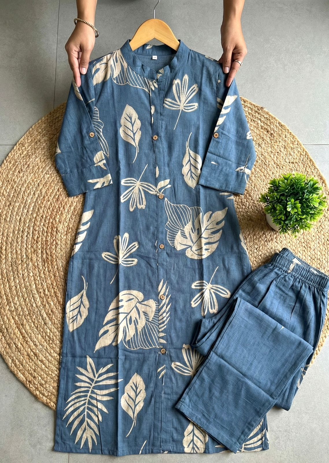 Pure Cotton Floral Co-Ord Set