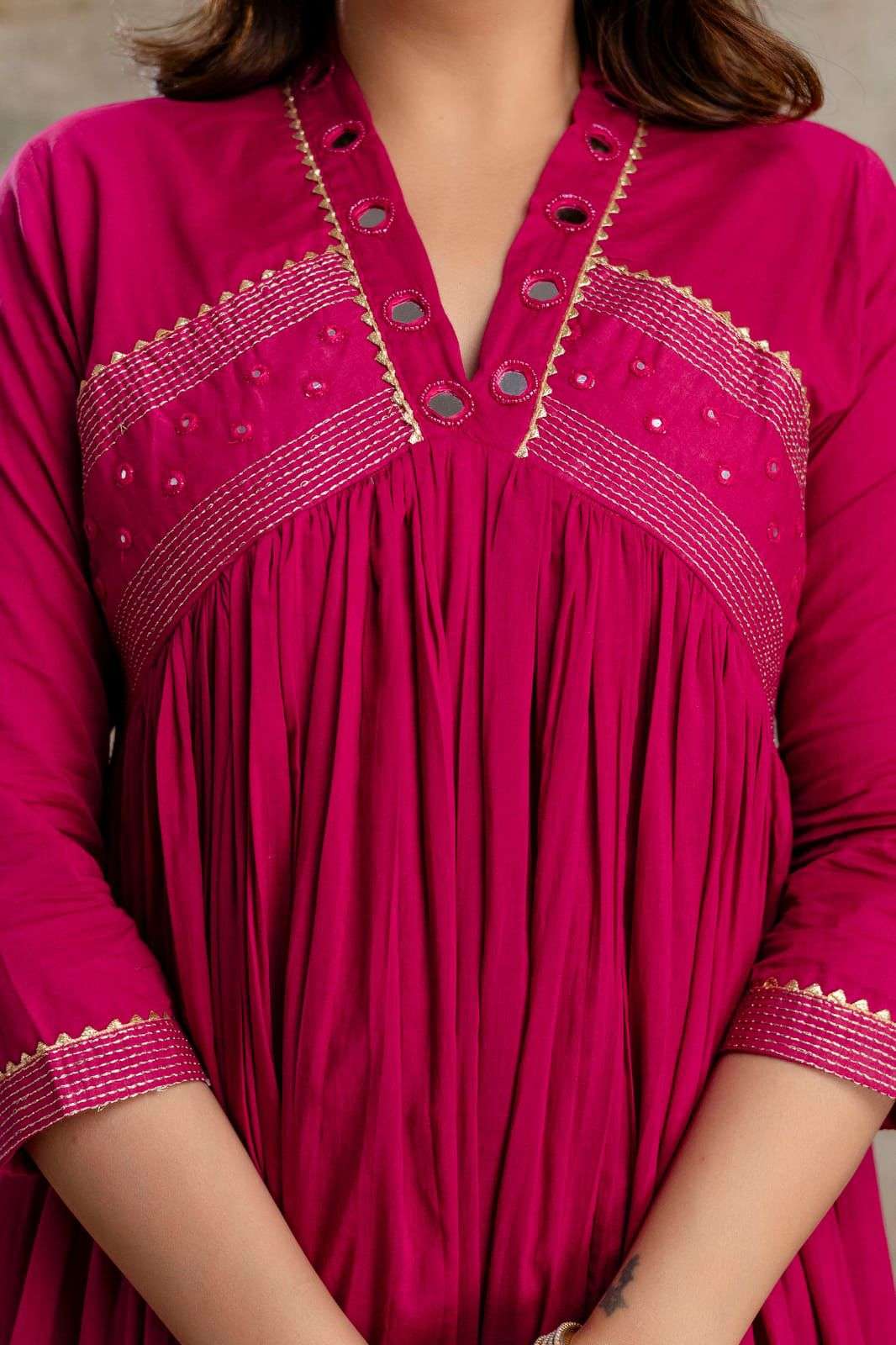 Ruhani Grace Pure Cotton Suit Set